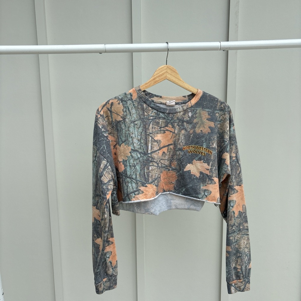 Camouflage Crop Top